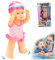 NIOMICO Poupée bébé Natation avec Une poupée de Natation Brasse à Batterie Mobile à mobilière avec Un Costume détachable bébé imperméable réaliste pour Baignoire de Piscine, Pas Batterie