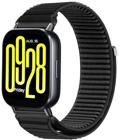 ZOCOVIN 22mm Nylon Armband Kompatibel mit Xiaomi Redmi Watch 5 Active/Redmi Watch 5 Lite, Verstellbares Soft Sport Trail Loop Ersatzarmband für Damen Herren