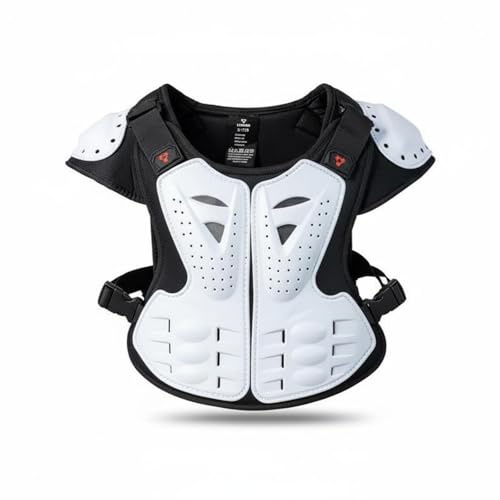 Peto Protector Infantil Ajuste Cómodo Equipo de Protección Correas Ajustables Protector Corporal para Motocross , Color to 1