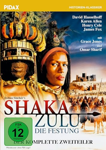 Shaka Zulu - Die Festung / Der komplette 2-Teiler mit Starbesetzung (Pidax Historien-Klassiker)