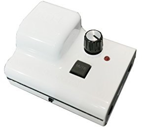 Maker hart Just Mic Power - Mini preamplificatore per microfono electret e a condensatore con alimentazione phantom, ingresso XLR e 1/8 + uscita 1/8 (Bianco)