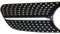 SB CarDesign Diamantgrill Folien Sticker für Mercedes E-Klasse W213 C238 A238 AMG Grillaufkleber (Chrom)