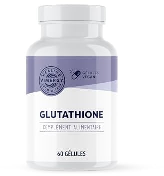 Vimergy Glutathione Capsules, 60 Servings - Natural Immune Supporting, Antioxidant & Detox Supplement - Gluten-Free, Kosher, Soy-Free, Vegan, Paleo Friendly