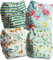 Littles and Bloomz FLP2-0401 Windel, wiederverwendbar, Standard-Popper, 4 Windeln