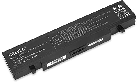 CRLYLC AA-PB9NC6B AA-PB9NS6B Batterie pour Samsung R730 R720 RV510 R519 R520 R522 R525 R530 R540 R580 R620 R719 R780 RV511 RV520 Samsung Serie 3 350E 350V 355E 355V AA-PB9MC6W NP300E5A RF511 NP300V5A
