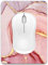 Dapesuom Mouse Pad, Small Mouse Pad 15x20 cm with Non-Slip Rubber Base, Waterproof Mouse Mat, Mini Mouse Pad for Women Kids Men Wireless Mouse Laptops Keyboard Tray Home Office Travel, Pink Marble