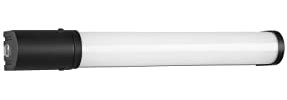 Trio Leuchten LED Bad Wandleuchte Piera 284074232, Kunststoff Schwarz matt, inklusiv 8 Watt LED, Schalter, Steckdose, Breite 41,5cm