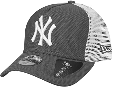 New Era Kinder Cap - Diamond Trucker NY Yankees grau Child