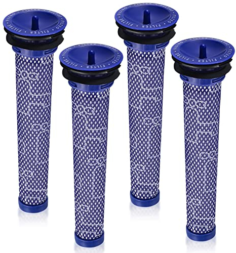 4 Pz Filtro di Ricambio per Aspirapolvere, Filtro Filtri di Ricambio compatibili con Dyson V6 V7 V8 SV09 DC58 DC59 DC61 DC62 Parti Aspirapolvere Accessori