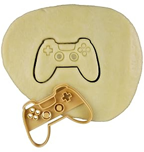 3DKOUPE - Emporte-pièce Manette 2 - Thème Jeux vidéo - Couleur au choix - Conçu et fabriqué en Europe