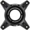 e*spec 104BCD Aluminium Direct Mount Carrier Kettenblatt – Spider Alu – Shimano EP8 – Schwarz