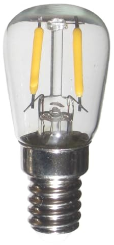 Erzgebirgslicht - LED Filament Lampe 1,4W 230V E14 für Fensterbild Adventsstern Weihnachtsstern Papierstern Laterne Ersatz
