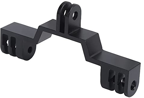 Dual Head Mount for GoPro, Aluminum Alloy Motion Camera Dual Mount Adapter for GoPro