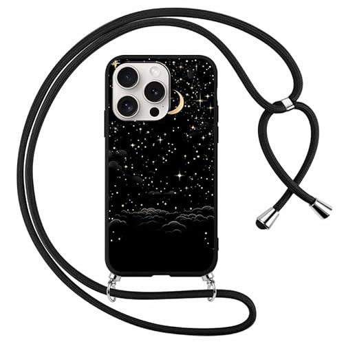 Foonary Handyband Hülle mit Band für iPhone 13 Pro 6,1 Handyhülle, Aesthetic Design Kette Necklace Case mit Kordel zum Umhängen Silikon Bumper Schutzhülle Cover Schnur für iPhone 13 Pro, Blumen 5