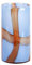 Lambert Varanasi Vase blau/rost H 25 cm D 14 cm