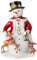 Villeroy & Boch – Christmas Toys Memory, muñeco de Nieve, 24 x 23 x 36 cm, Porcelana Dura, Multicolor, Pintado a Mano