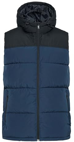 Blend BHBank Herren Weste Steppweste Outdoor Weste