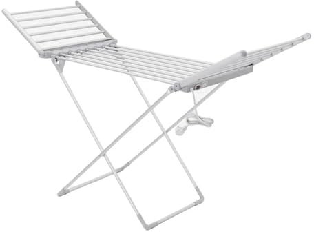 JDHSKCF Tendedero con calefacción Secadora de Ropa eléctrica Tendedero Plegable portátil Secadora de Ropa Aleación de Aluminio Temperatura Constante Cazador de luz Selfless Dedication