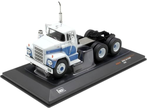 MODELLINO Scala COMPATIBILE CON Dodge LCF CT 9000 1960 Bianco/Blu 1:43 IXO MODELLO TR185