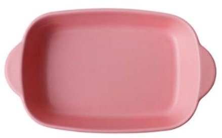 DECHOUS 1 Pc Teglia Ad Alta Temperatura Piatto Microonde Forni Padella Elettrica Spaghetto Casseruola Tartufo Padelle di Alluminio Teglie Smaltate per Forno Tostapane Gadget da Cucina Rosa