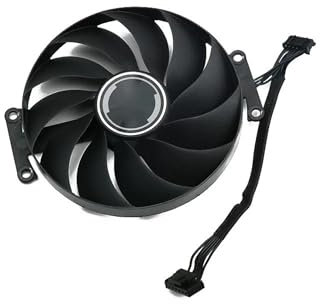 ASUS GeForce RTX 4070 4060 Ti DUAL Graphics Card GPU Fan (90mm) Replacement Fan for ASUS Graphics Cards, 7-Pin Graphics Card Cooler, VGA Card Replacement GPU Fan FD9015U12D (Fan B Only)