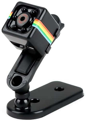 Mini Camera Espion sans Fil Invisible, Caméra de Surveillance sans Internet Interieur/extérieur, Micro Camera Espion Discrete-WiFi 1080P, 12MP Photos, Détection de Mouvement & Vision Nocturne