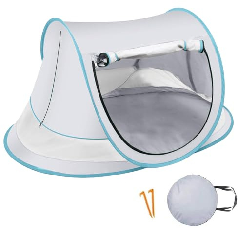 Tienda de Bebé al Aire Libre,Sombra de Playa Infantil - Sombrilla Exterior Ligera Impermeable para Picnic Parque Viaje Camping Descanso Jardín Vacaciones Lago
