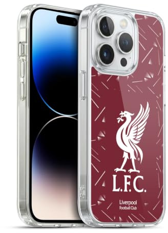 Head Case Designs Officially Licensed Liverpool Football Club Home 2025/26 Kit Gel Case [Military Grade Protection] Compatible with Apple iPhone 14 Pro and Compatible with MagSafe