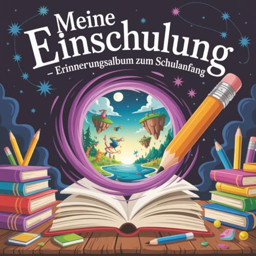 Meine Einschulung - Erinnerungsalbum zum Schulanfang: Gästebuch zum Schulstart | Deko und Andenken