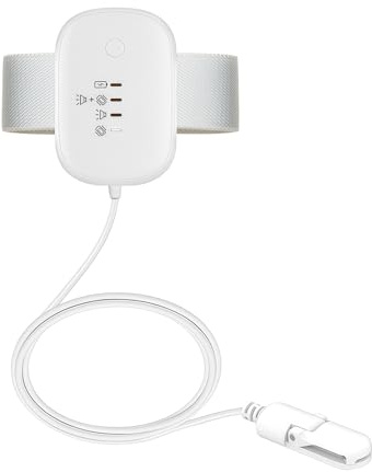 Töpfchentraining, Urinieralarm, Clip-Typ, Benetzungsalarm mit Vibrationen, Geräusch-Erinnerung, Bettnäss-Alarme für Jungen, Mädchen, Kinder, wasserdichter Windelwandler