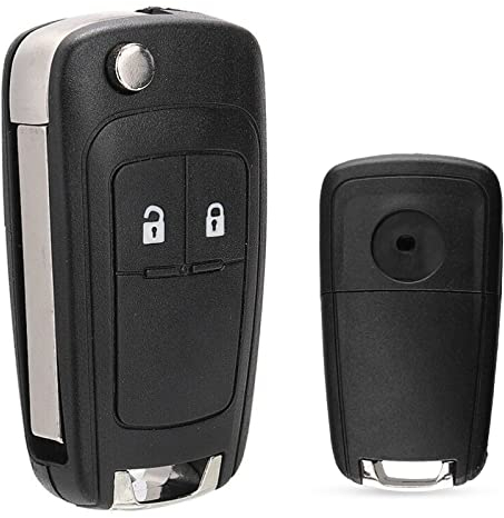 Kompatibel mit Opel Astra J Schlüssel Gehäuse Original 2 Tasten kompatibel mit Chevrolet Cruze - Aveo - Spark - Captiva - Matiz - Orlando - Trax