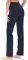 icyzone Damen Bootcut Yogahose Lange Sporthose Hohe Taille Flare Fitness Training Hosen (S, Navy)