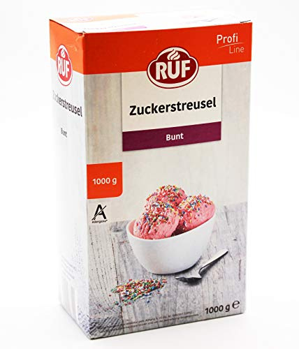 RUF Bunte Zuckerstreusel, 5er Pack (5 x 1 kg)