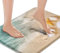Britimes Badematten für Badezimmer, Badteppiche, rutschfest, Strand, Seestern, Muschel, waschbarer Bezug, Bodenteppich, Bodenmatte, Badezimmerdekoration, Schlafzimmer, Innenbereich
