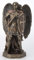 Veronese Design 27,9 cm Erzengel, Heiliger Michael, Schwert und Schild mit Sockel, Kaltgussharz, Bronze-Finish, Statue, Heimdekoration