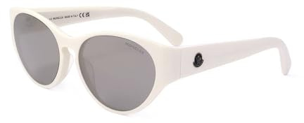 Moncler ML0227 White 57/16/135 Damen Sonnenbrillen