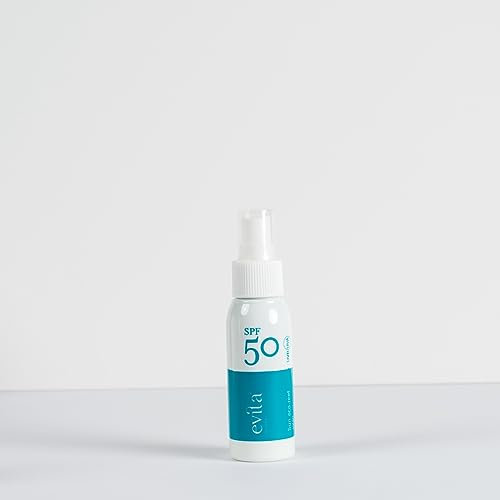 Eco frendly SPF Evita Cosmetic Sonnencreme, Gesichtscreme, Sonnenschutz Gesicht, Sonnenschutzspray mit hohem Schutz (LSF 50, Gesicht)