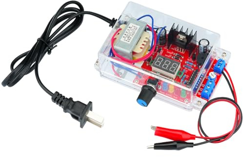 WWZMDiB LM317 Adjustable Voltage Regulator Kit AC-DC 110V to 1.25V-12V DIY Electronic Components Kits for Adults