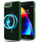 YmhxcY for iPhone SE 2022 & 2020 Case, iPhone 8 Case, Frosted Translucent Back Phone Cover, wireless charging Magnetic case,Military Grade Drop Protection,for iPhone SE 2020/ iPhone 7 case(Dark Green)