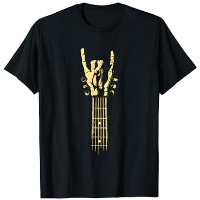 Heavy Metal Pommesgabel Hand Festival Rock Musik T-Shirt