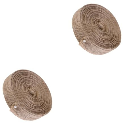 EXCEART 2st Geschenkbänder Für Geschenke Strumpf Stuffer Geschenke Juteband Dekorationszubehör Für Weihnachtsfeiern Weihnachtskranz Handwerk Band Seil Kunsthandwerk Verdrahtet Braut