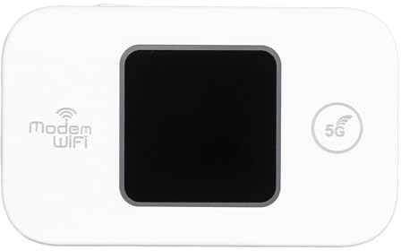 Hotspot WiFi Mobile 4G, Dispositivi Router Internet Wireless Sbloccati 5G con Scheda SIM Solt, Router WiFi da Viaggio 150Mbps, Supporto per Asia, Africa, Europa, B1 B3 B7 B8 B20