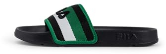 MORRO BAY STRIPES slipper-Black-Verdant Green -42