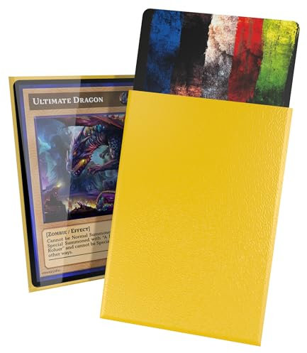Ultimate Guard Cortex Sleeves Japanese Size (60) (62x89mm), Farbe:Gelb