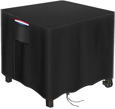 Housse de Brasero, Couverture du Foyer, 420D Oxford Housse pour Foyer Imperméable Couverture, Couverture du Foyer Braséros Coupe-Vent Anti-UV pour Protection pour Brasero d'Intérieur et d'Extérieur
