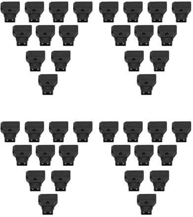 BOLAXHCA 40Pcs D-Tap Dtap Power Stecker Ersatzkabel Socket Rig Batterie