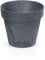 DIKEL Pot de fleurs diamètre 40 cm, hauteur 35 cm, bac à fleurs, aspect béton, en plastique durable, résistant aux intempéries et aux UV, cache-pot pour un aménagement élégant de jardin et de pièce,