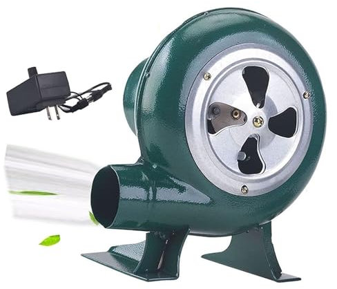 Soplador De Barbacoa - Soplador De Aire Eléctrico Centrífugo, Turbina Soplador De Castillos Hinchables, Parrilla del Encendedor del Carbón De Fan, Excitador De Llama De Arranque De Fuego(30W)