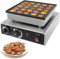 Crêpière hollandaise, Mini machine à crêpes antiadhésive, Machine à muffins en acier inoxydable à 25 et 50 trous 950W et 1700w pour faire des crêpes.,25