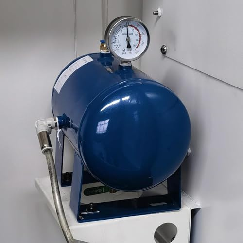 HDYZJQ Replacement Horizontal Air Compressor Tank, Portable Air Containers/Gas Storage Device with Mounting Bracket, for Home Hospital Marine(20 Gal (80 L))